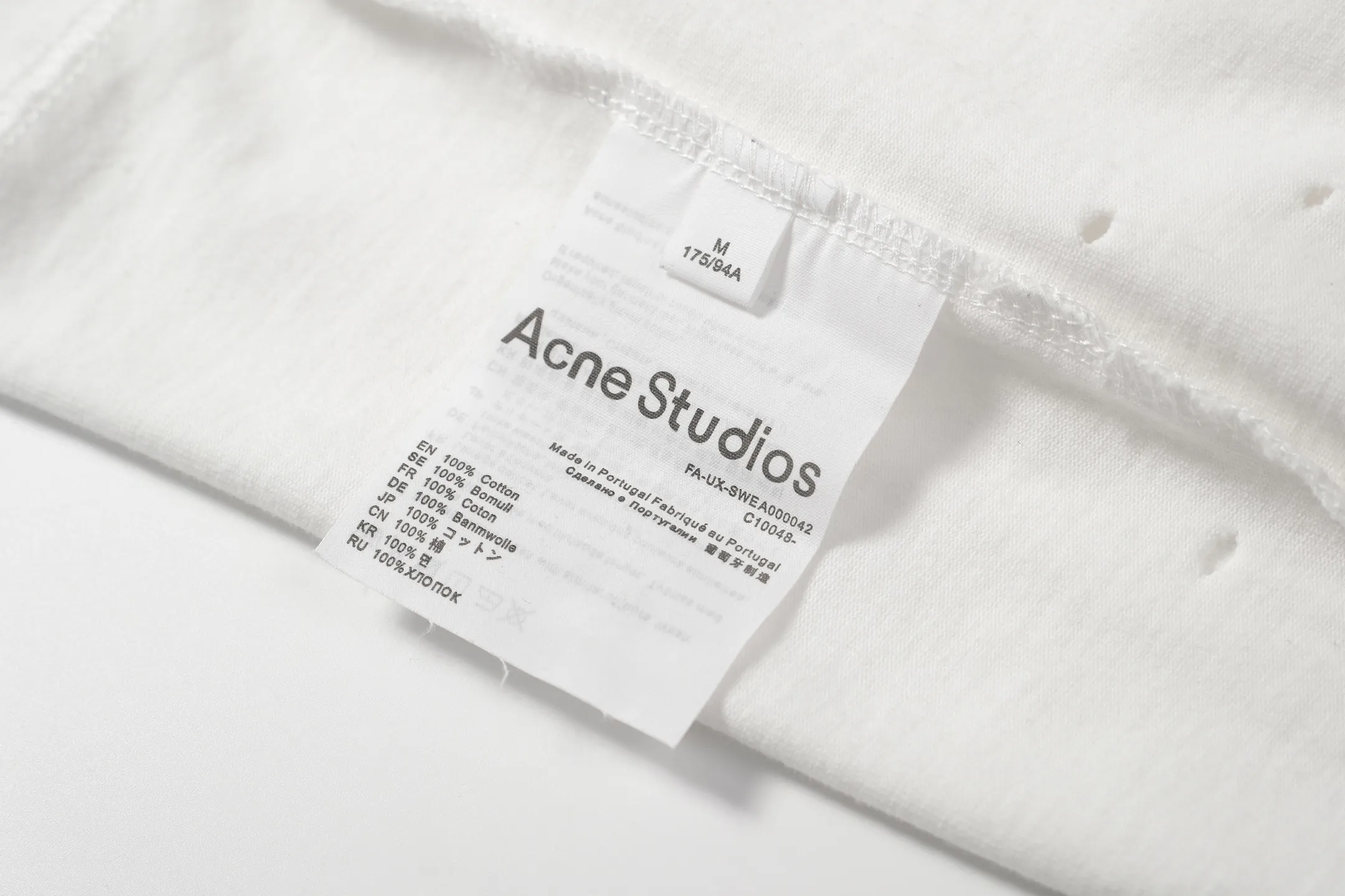 In Stock 🧨🧨 8093#AC LOGO T White S-XL 18 8093#13012055